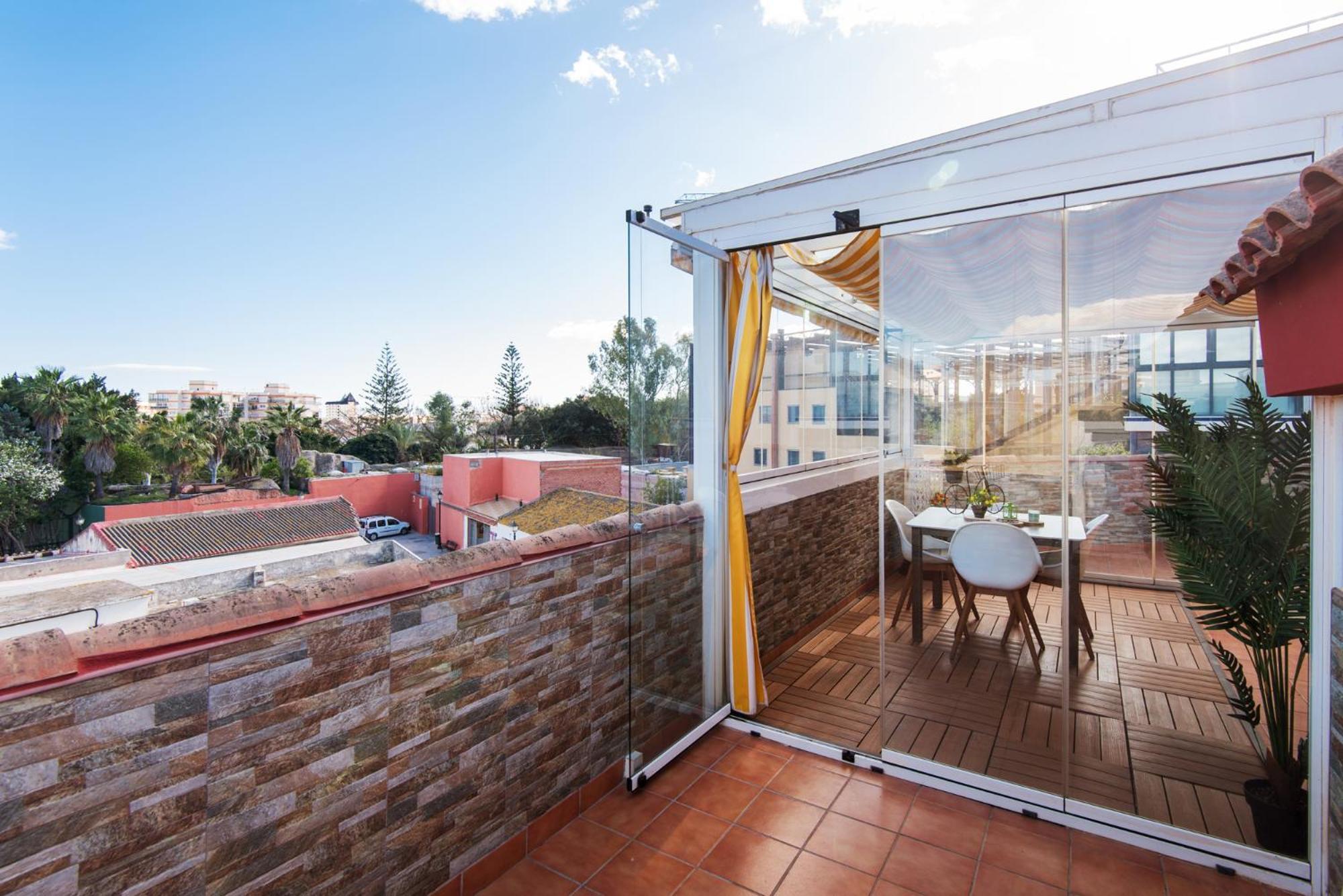 Appartement Bio Fuengirola Penthouse, South Terrace Extérieur photo